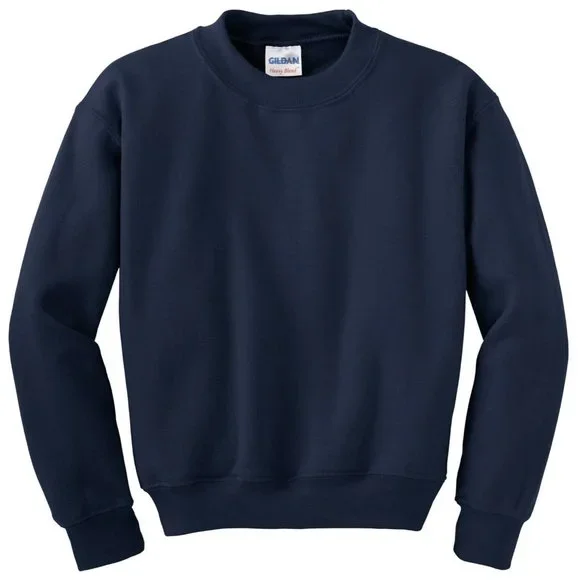 Gildan navy sweatshirt 2025